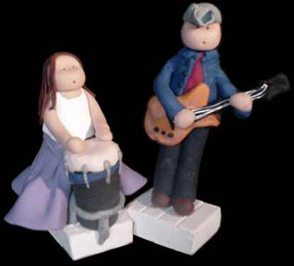 Karen & Pete figurines